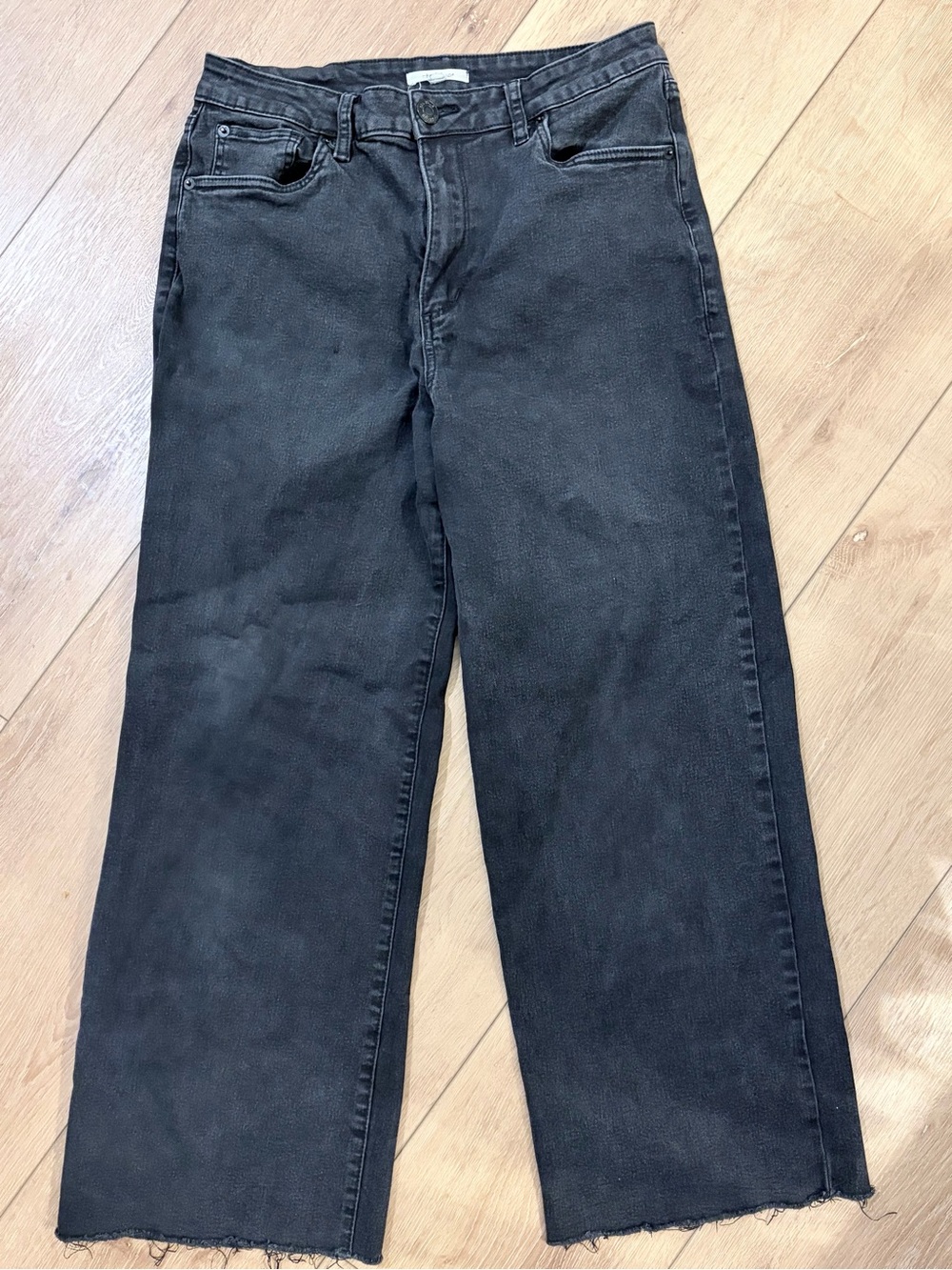 STS Blue Black Wide-Leg Jeans